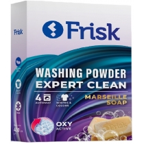 Порошок для автоматичного прання універсальний Frisk EXPERT CLEAN MARSEILLE SOAP 400г
