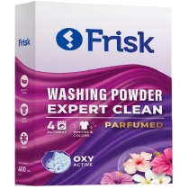 Порошок для автоматичного прання універсальний Frisk EXPERT CLEAN Parfumed 400г