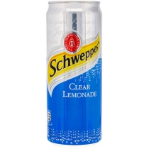 Напій Schweppes Clear Lemonade ж/б, 0,33 л