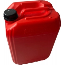 Каністра пластикова для палива 20л червона з кришкою