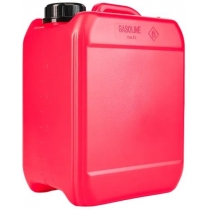 Каністра пластикова для палива 5л червона з кришкою