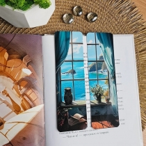 Закладка для книг MriyTaDiy, art bm-06, модель "Вікно на море"