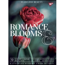 Зошит 48 аркушів, клітинка, "Romance blooms"