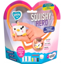 Набір для ліплення з повітряним пластиліном Squishy Teensy-Weensy Lovin