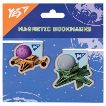 Закладки магнітні Yes "Super Space", 2шт