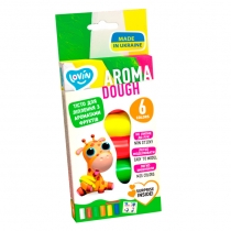 Набір для ліплення з тістом 6 кольорів Aroma Assorted Lovin