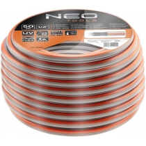 Шланг садовий Neo Tools Optima, 1/2", 50м, 4 шари, до 25бар, -20…+60°C