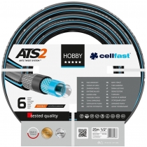 Шланг садовий Cellfast HOBBY ATS 1/2" 25м 6 шарів до 30бар -20…+60°C