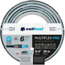 Шланг садовий Cellfast MULTIFLEX PRO 3/4" 30м 6 шарів до 35бар -20…+65°C