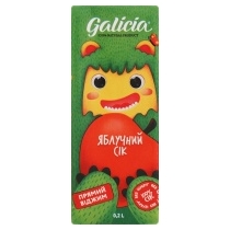 Сік Galicia яблучний 0,2 л