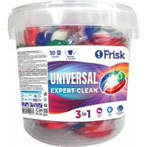 Капсули для прання універсальні FRISK EXPERT CLEAN 50 шт