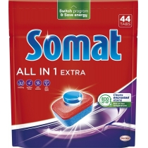 Таблетки для посудомийної машини Somat All in 1 Extra 44 шт