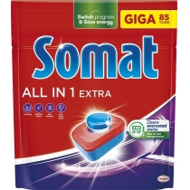 Таблетки для посудомийної машини Somat All in 1 Extra 85 шт