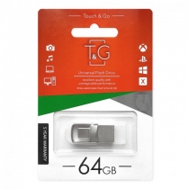 Флеш-драйв USB 64GB T&G Type C металева серія 104