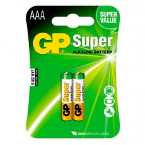 Батарейка GP Super Alkaline AAA 2 штуки в упаковці