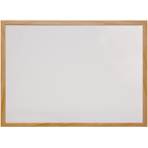 Дошка магнітно-маркерна, ТМ OPTIMA, MDF рамка, 60 х 45 см., колір білий