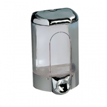 Дозатор для рідкого мила ACQUALBA сріблястий пластик 0,8 л