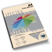 Папір кольоровий SINAR SPECTRA А4 80 г/м2, 100 арк, пастель, слонова кістка