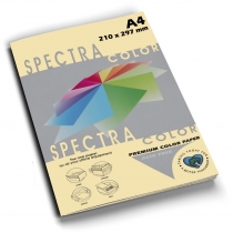 Папір кольоровий SINAR SPECTRA, А4, 80 г/м2, 100 арк., пастель, кремова