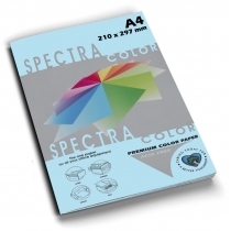 Папір кольоровий SINAR SPECTRA А4 80 г/м2, 100 арк, пастель, світло-блакитна