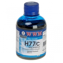 Чорнила для HP, H77/C, cyan, 200 г.