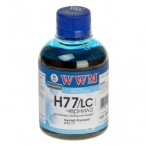 Чорнила для HP, H77/LC, light cyan, 200 г.