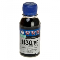 Чорнила для HP, H30/BP-2, black пигмент, 100 г.