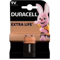 Батарейка DURACELL крона 9V MN1604 1шт. в упаковці