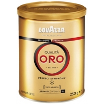 Кава мелена Lavazza "Qualita Oro", 250г, з/б