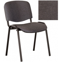 Крісло ISO-17 black, Тканина CAGLIARI, сірий C-38