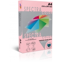 Папір кольоровий SINAR SPECTRA А4 80 г/м2, 500 арк, пастель, рожева