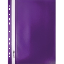 Папка-швидкозшивач  А4 з перфорацією фіолетовий
