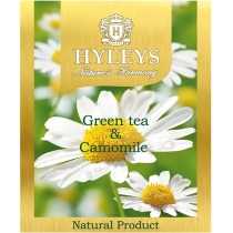Чай зелений з ромашкою пакетований Hyleys 25шт х 1,5г