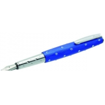 Ручка перьевая ONLINE Crystal Inspiration, синяя с кристаллами Swarovski