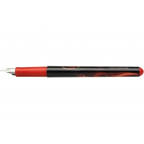 Ручка перова (без картриджа) SCHNEIDER VOYAGE, червона