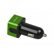 Автомобільний зарядний пристрій CH-CC-231 Greenwave,  Black-Green (R0014154)