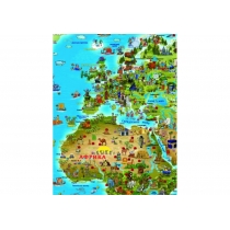 Карта світу для дітей 158х108 см
