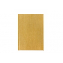 Блокнот "Текстиль", А6, 80 л., Кл., (Асорті: зелений, золото, синій, срібло, т-сірий, червоний)