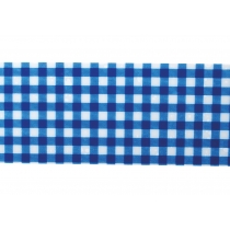 Стрічка клейка пакувальна 48 мм х 20 м Optima, Tartan синя