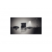 Степлер металевий Leitz New NeXXt Style, 30 арк., сатиновий чорний, скоба №24/6, 26/6