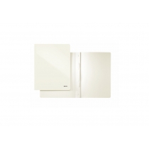 Швидкозшивач Leitz WOW, 250листів, А4, колір білий металік