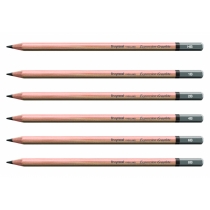 Набір графітних олівців EXPRESSION, 12шт., мет.коробка, Bruynzeel