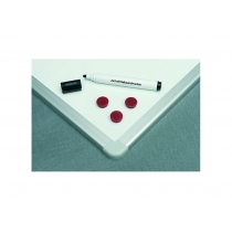 Дошка магнітно-маркерна, ТМ 2x3, алюмінієва рамка ALU23, 150 х 100 см., колір білий