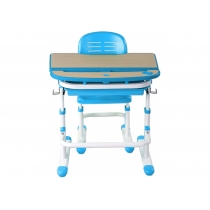 Комплект парта + стілець трансформери FUNDESK Sorriso Blue