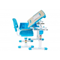 Комплект парта + стілець трансформери FUNDESK Bambino Blue