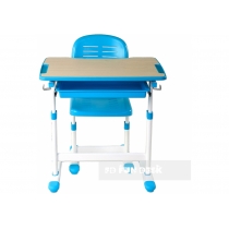 Комплект парта + стілець трансформери FUNDESK Piccolino Blue
