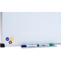 Дошка магнітно-маркерна, ТМ ABC, алюмінієва рамка, 200 x 100 см., колір білий