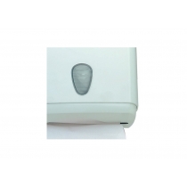 Тримач паперових рушників на 2 пачки V або Z- складання Easy з адаптером пластик білий