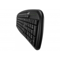 Клавіатура Genius KB-M225C Black, дротова, звичайна, чорна