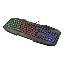 Клавіатура Trust GXT 830-RW Avonn Gaming Keyboard RU, дротова, ігрова, чорна